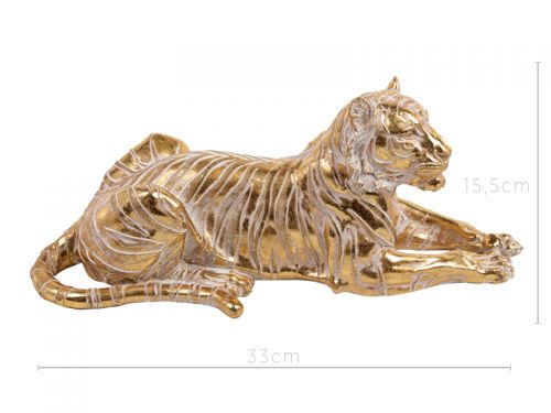 Фигурка декоративная "Тигр" 31,8х13х12,6 см
