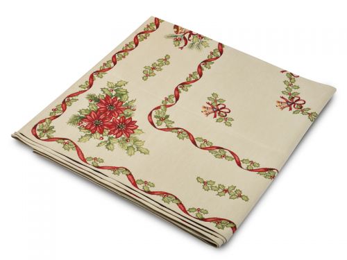 Скатерть гобеленовая новогодняя 137х240 см