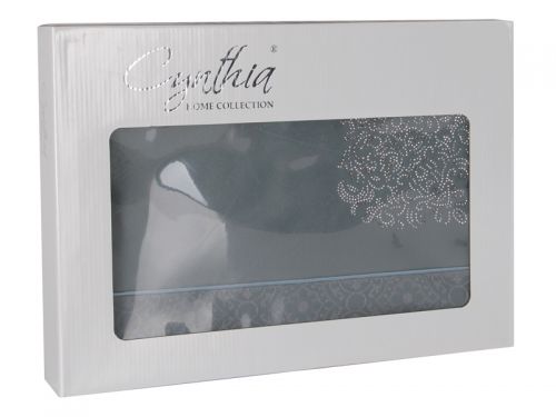 Скатерть 160х250 см plain со стразами