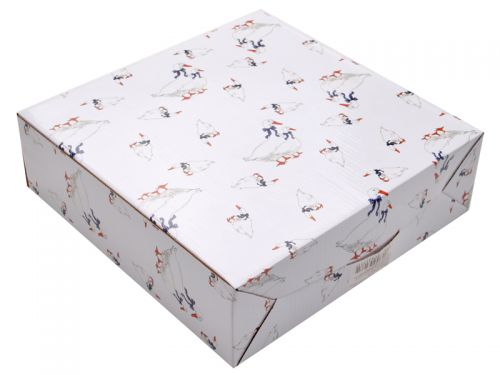 Набор тарелок "Гуси" 6шт 26см