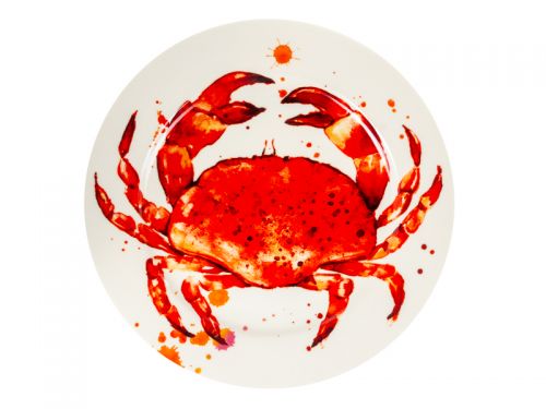 Набор тарелок "Red Shells" 2 шт 27 см