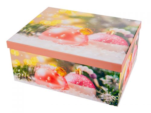 Подарочная коробка прямоугольная 37,5х29х16 см