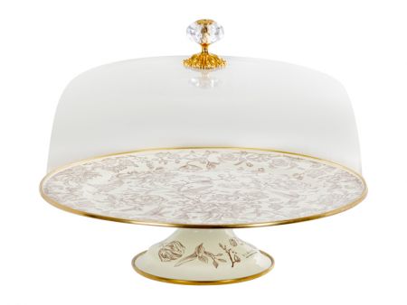 Тортовница эмалированная 