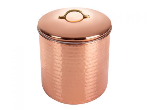 Баночка для хранения сыпучих продуктов 18см нерж.сталь