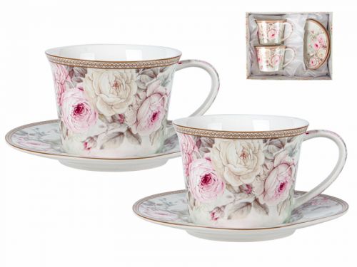 Чайный набор 4пр "Английская роза" 220мл