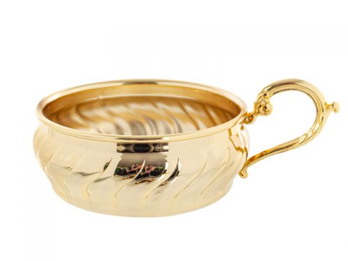 Набор для чаепития на 2 персоны, золото 130 мл