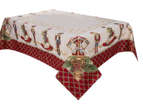 Скатерть гобелен "Щелкунчик" 140x220см