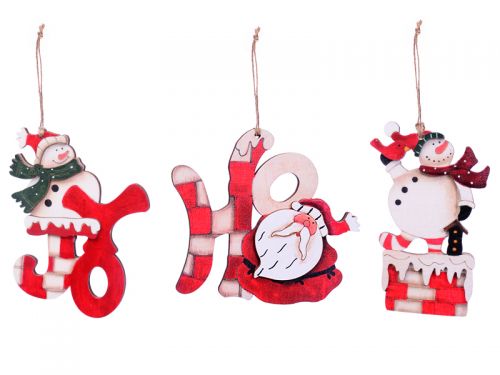 Украшение декоративное 13х7см в ассортименте (мдф)