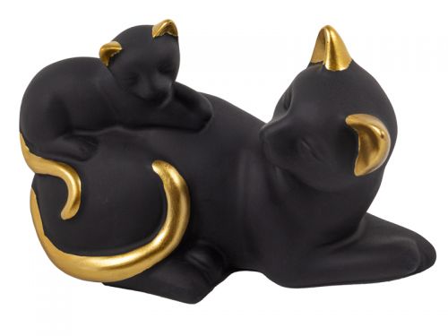 Фигурка декоративная "Мама кошка" 19,2х9,2х11,8 см