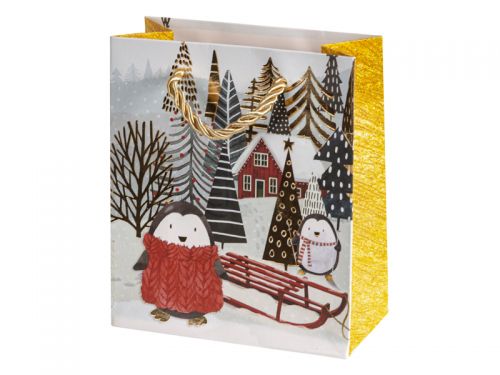 Подарочный пакет 12х16х9 см (бумага)