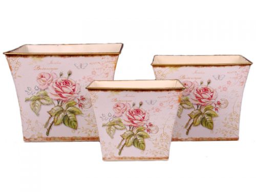 Набор кашпо 3шт11х13х16см