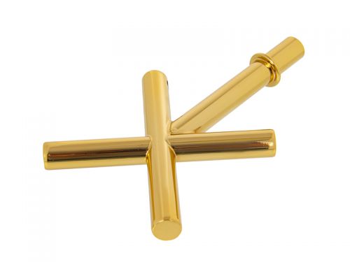 Настольная игра "Крестики-нолики" 33х33х13 см (МДФ/металл)